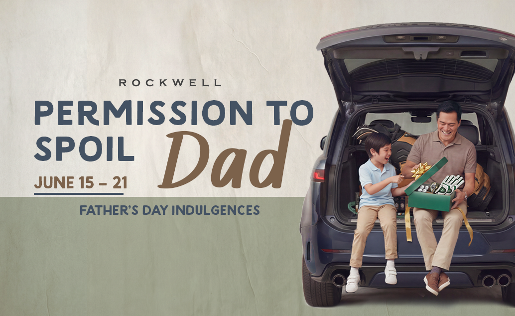 Permission to Spoil Dad: A Rockwell Father’s Day