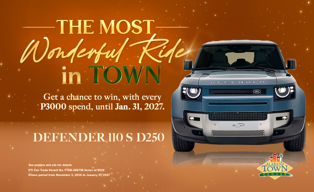2026 Alabang Town Christmas Raffle Mechanics